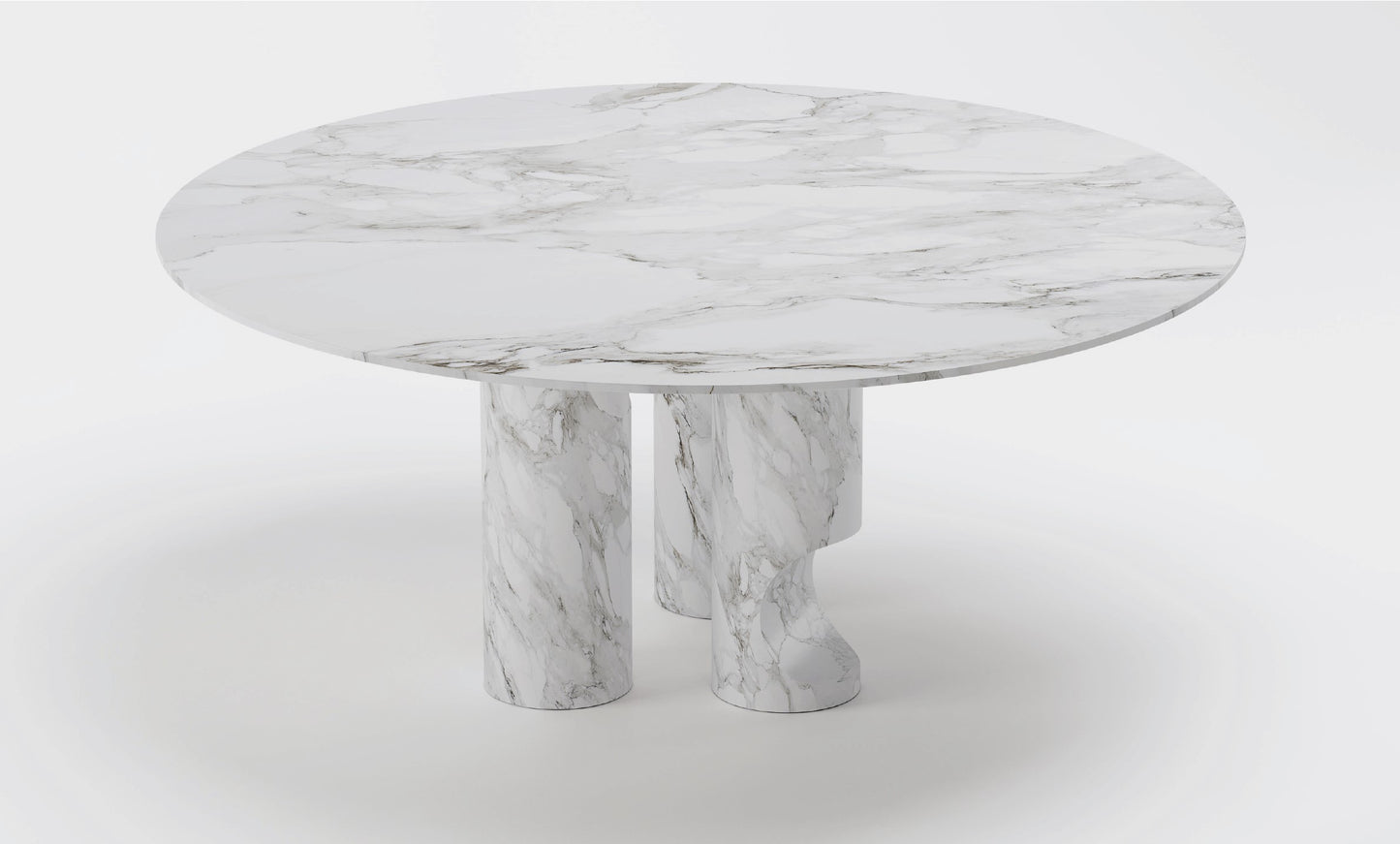 FLUCTO I Dining table by Emanuele Santalena