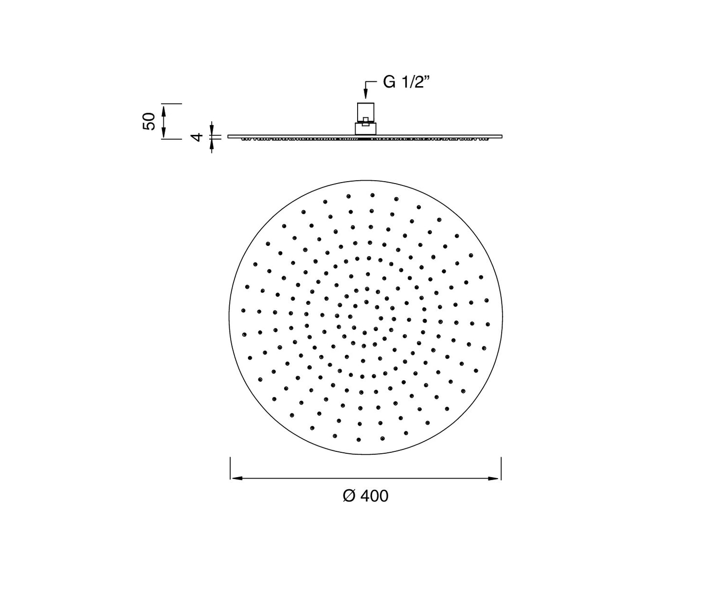 FRE40 I Round shower head by CEA Design - $1,219.00 - $3,864.00