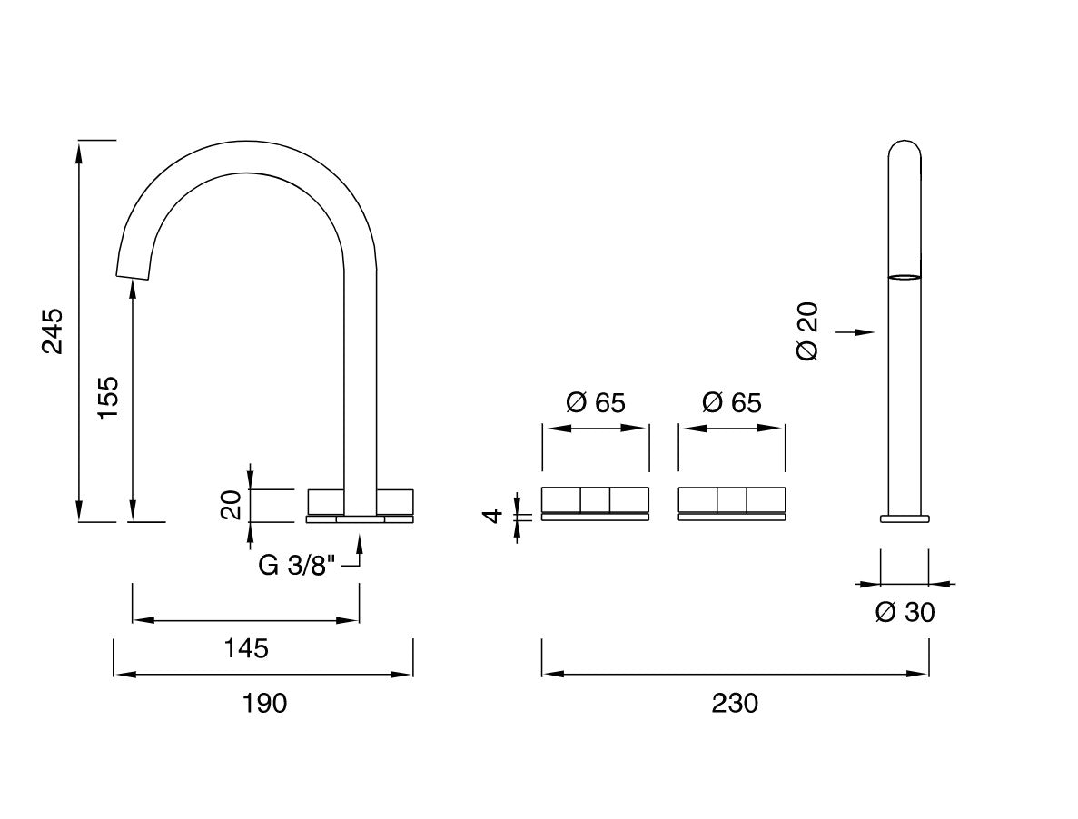 GIO16 I Faucet by CEA Design - $1,867.00 - $3,040.00