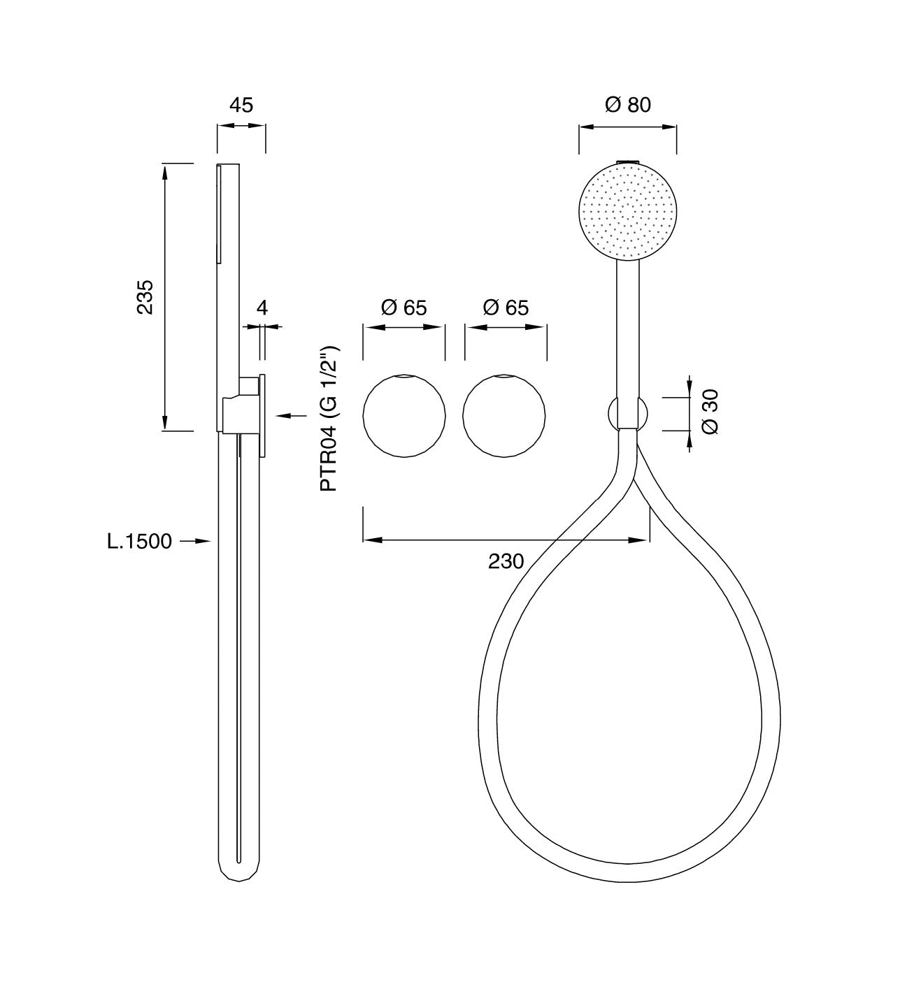 GIO25H I Hand Shower by CEA Design - $3,307.00 - $4,212.00