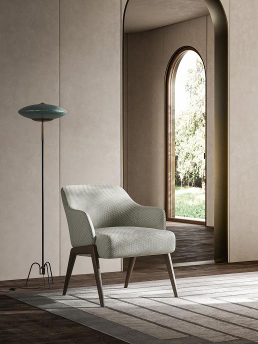 GIO I Armchair by Rubelli
