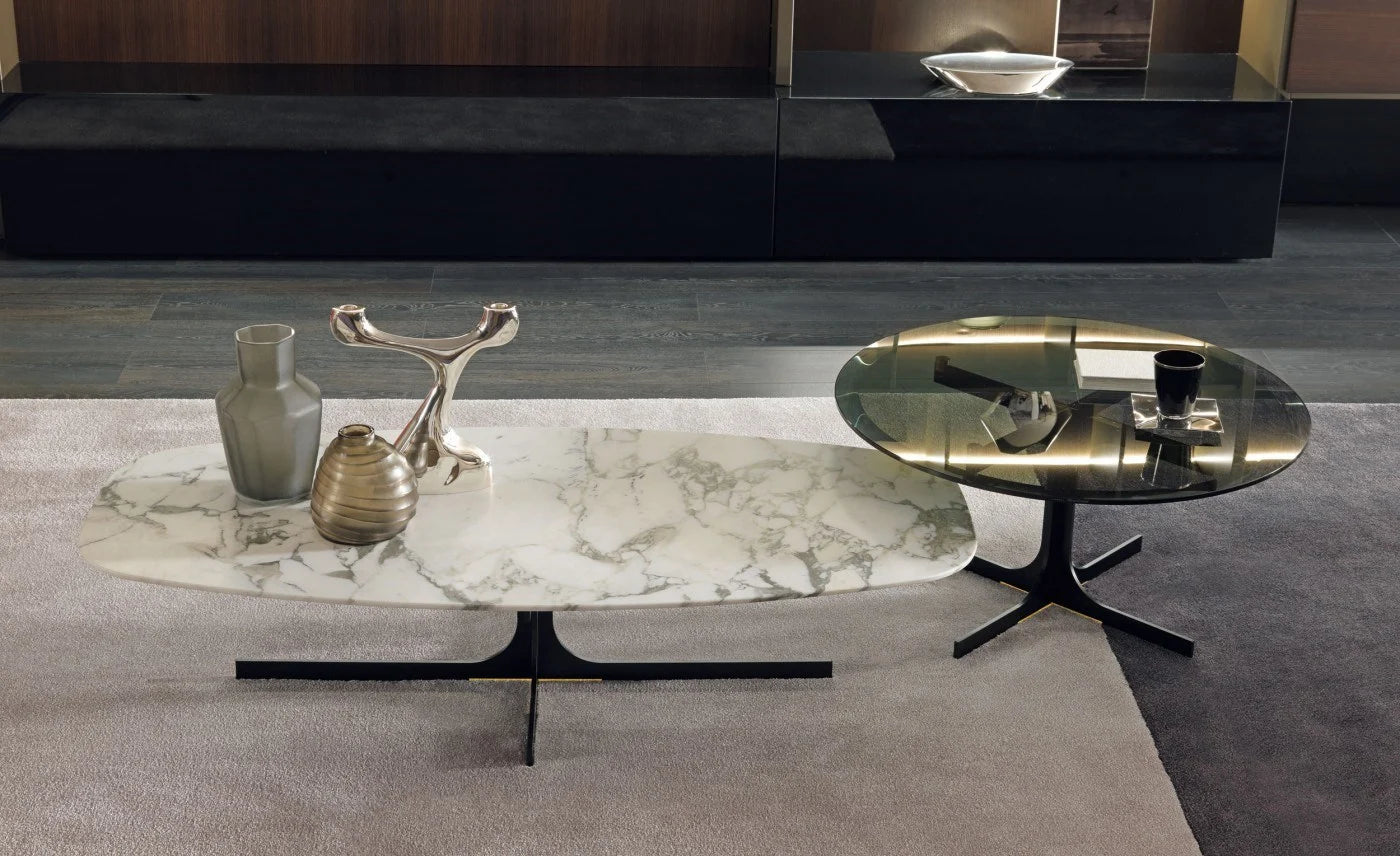 JANUS | Marble coffee table by MisuraEmme | $7,611.61
