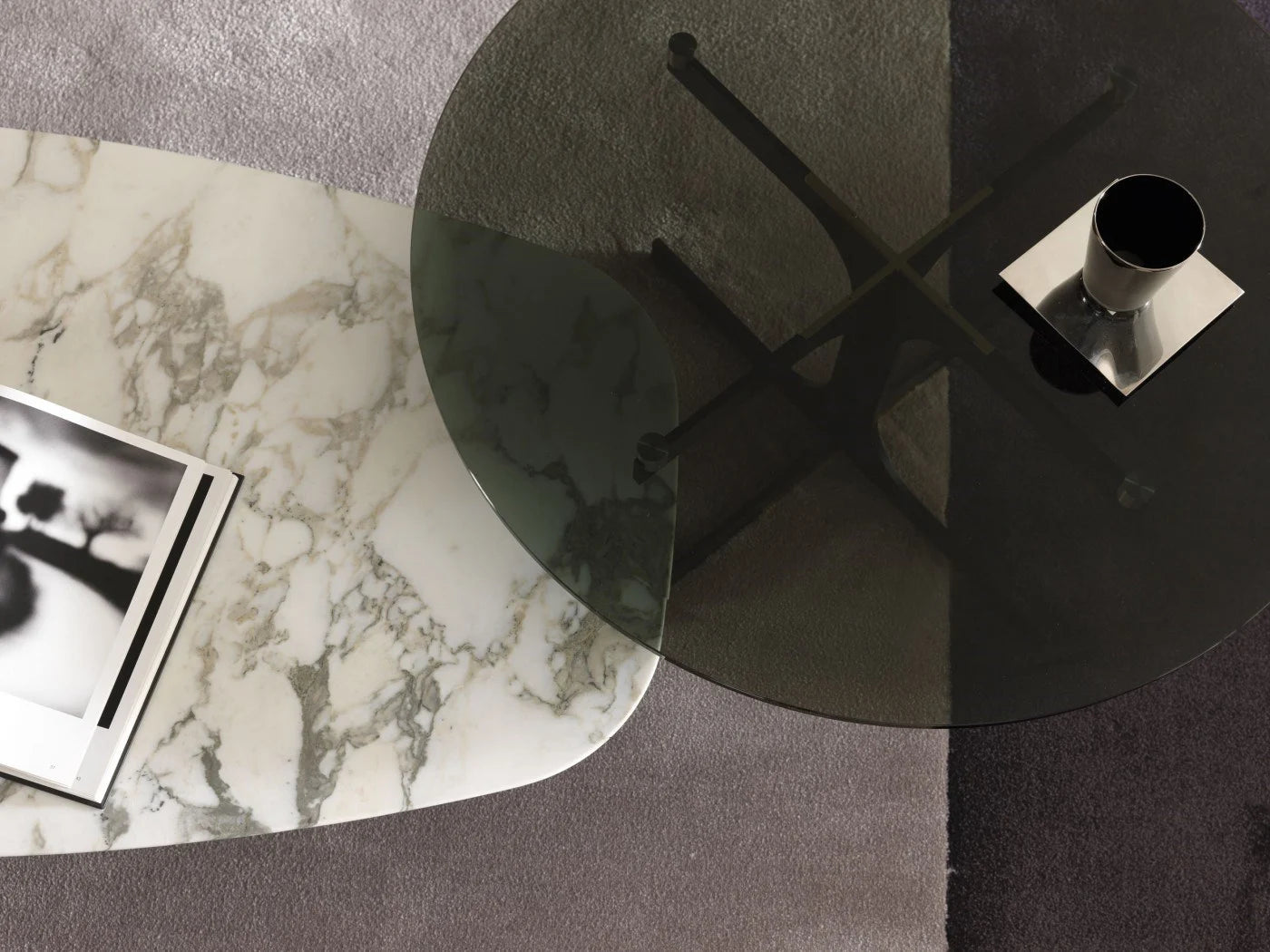 JANUS | Marble coffee table by MisuraEmme | $7,611.61