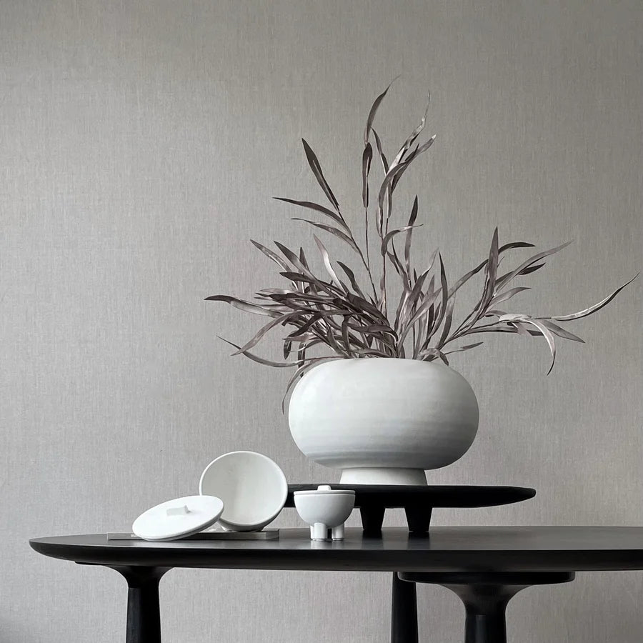 101 COPENHAGEN I KABIN VASE, FAT I $215