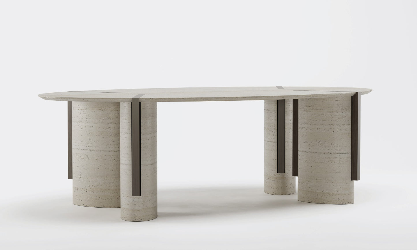 LINE I Dining table by Emanuele Santalena