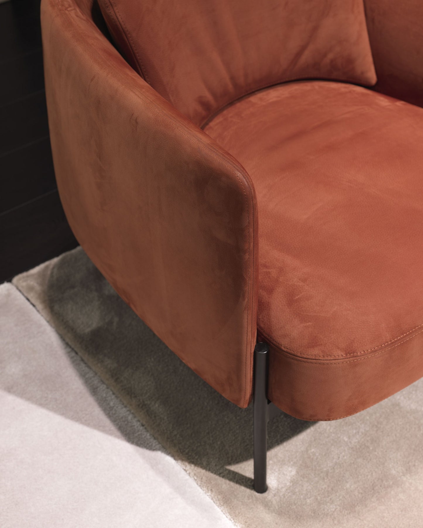 VIRGIN | Easy chair with armrests by MisuraEmme | $8,758.00