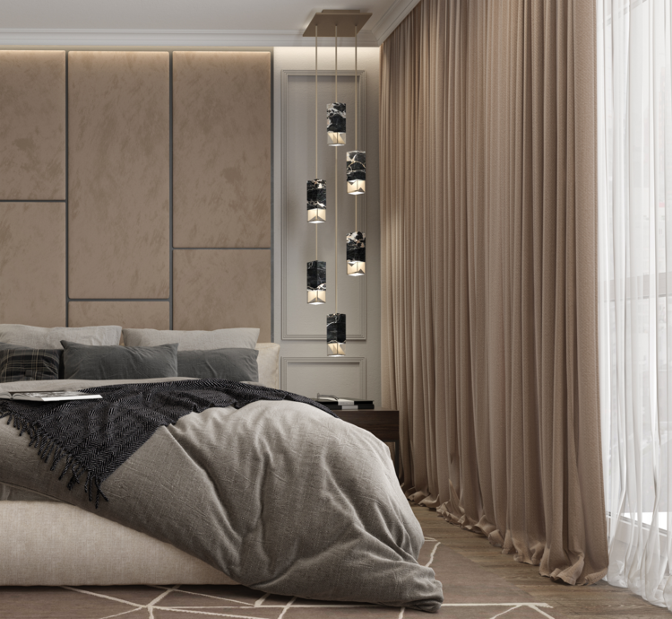 Lamp/One BLACK 6-Light Chandelier - $9,300.00