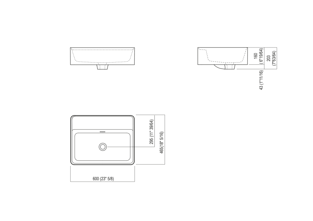 MARSIGLIA WASHBASIN AGAPE