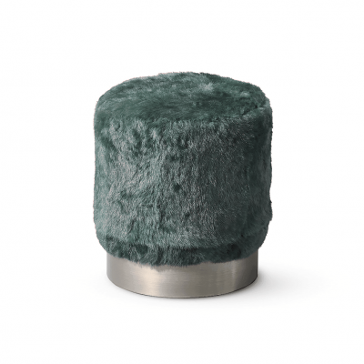 LUNE C | Fur pouf by Duistt