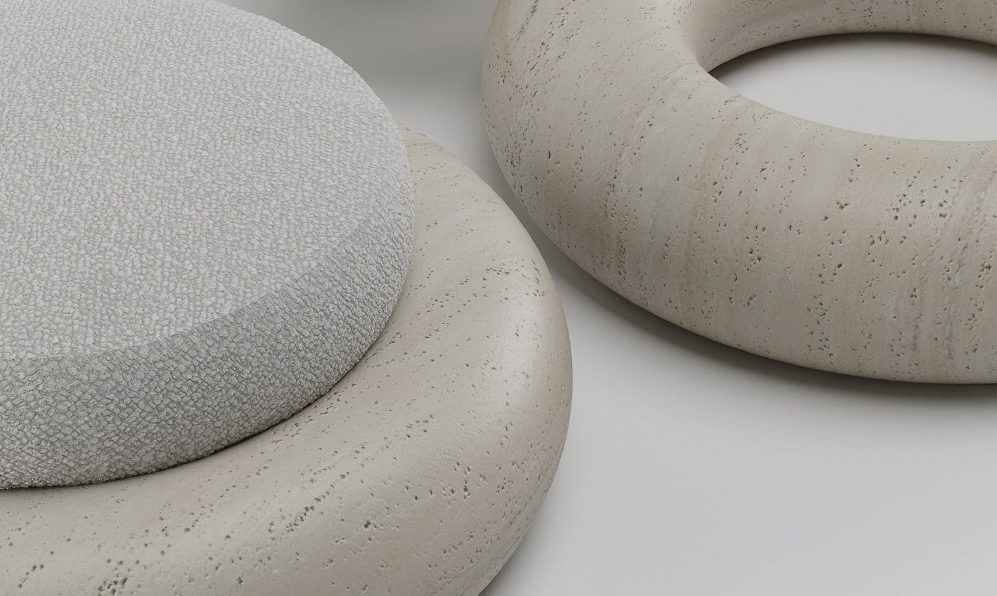 ERA Pouf Seat by Emanuele Santalena