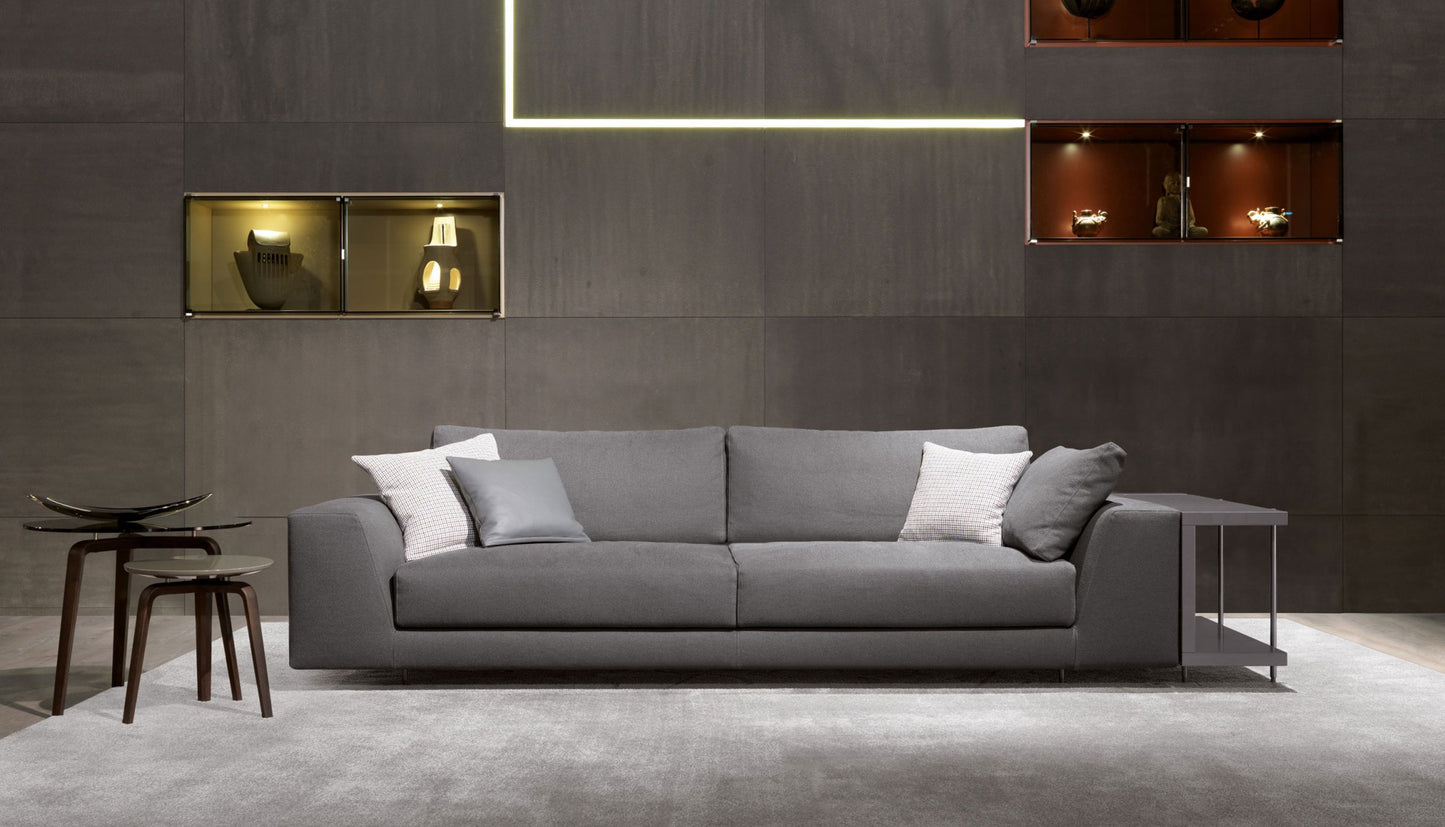 ARGO | 3 Seater sofa with integrated magazine rack by Misuraemme | $21,781.66