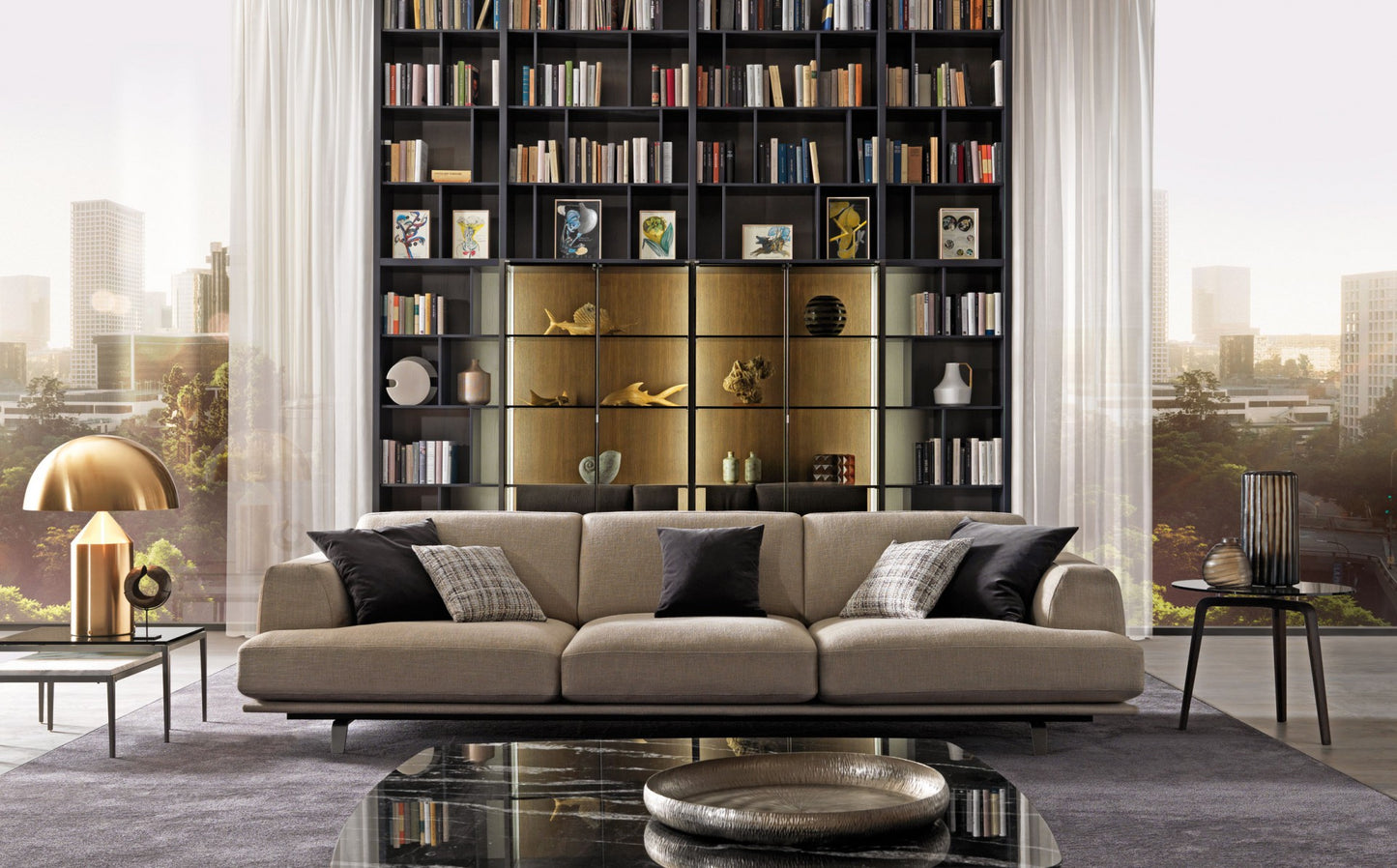 MADISON | Fabric sofa by MisuraEmme | $16,502.00
