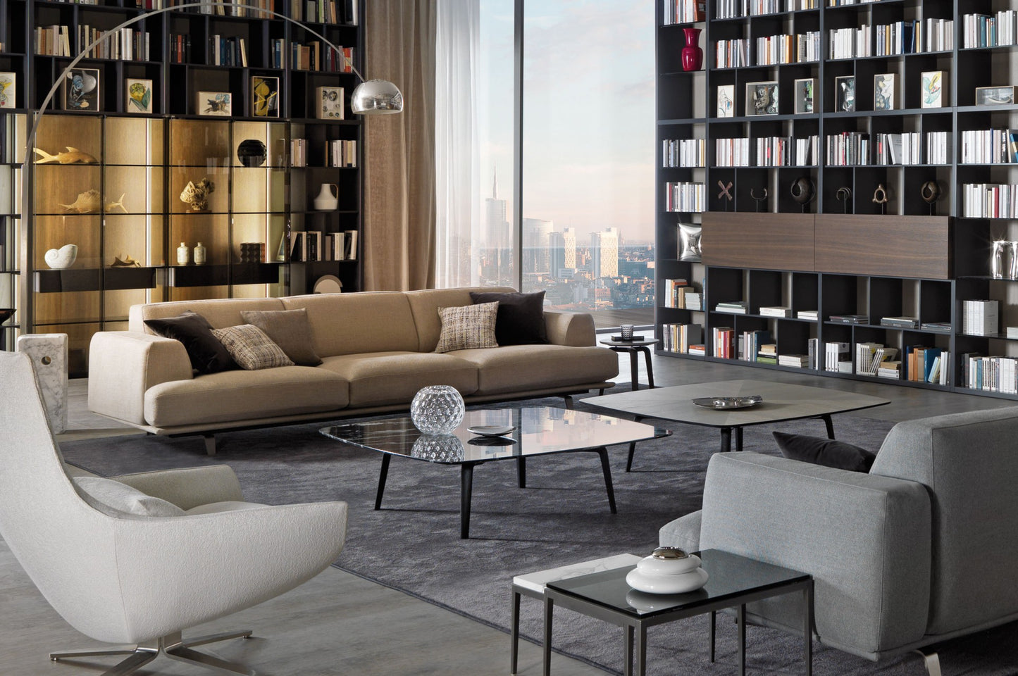 MADISON | Fabric sofa by MisuraEmme | $16,502.00