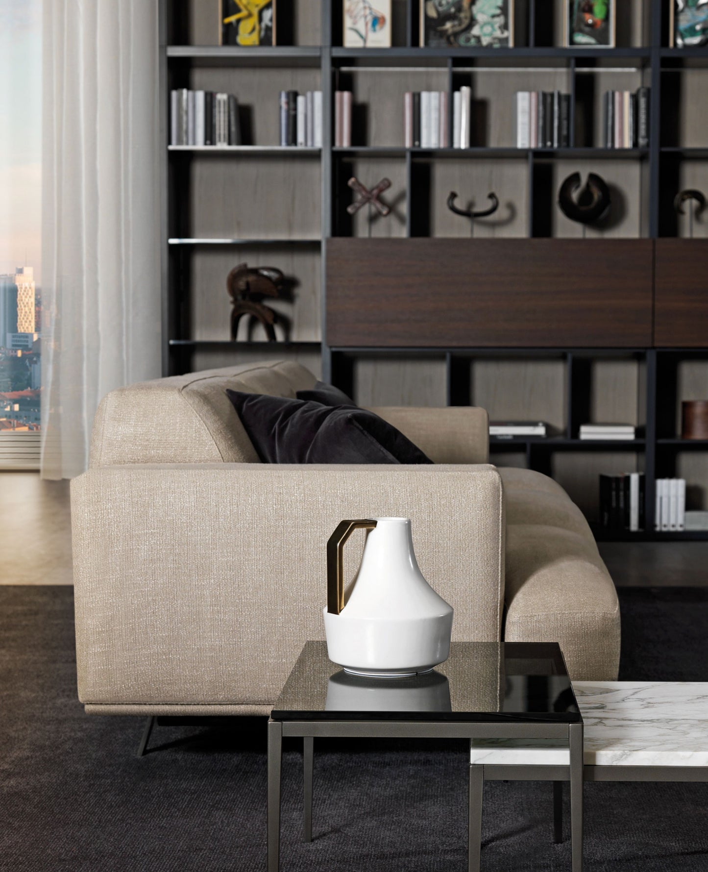 MADISON | Fabric sofa by MisuraEmme | $16,502.00