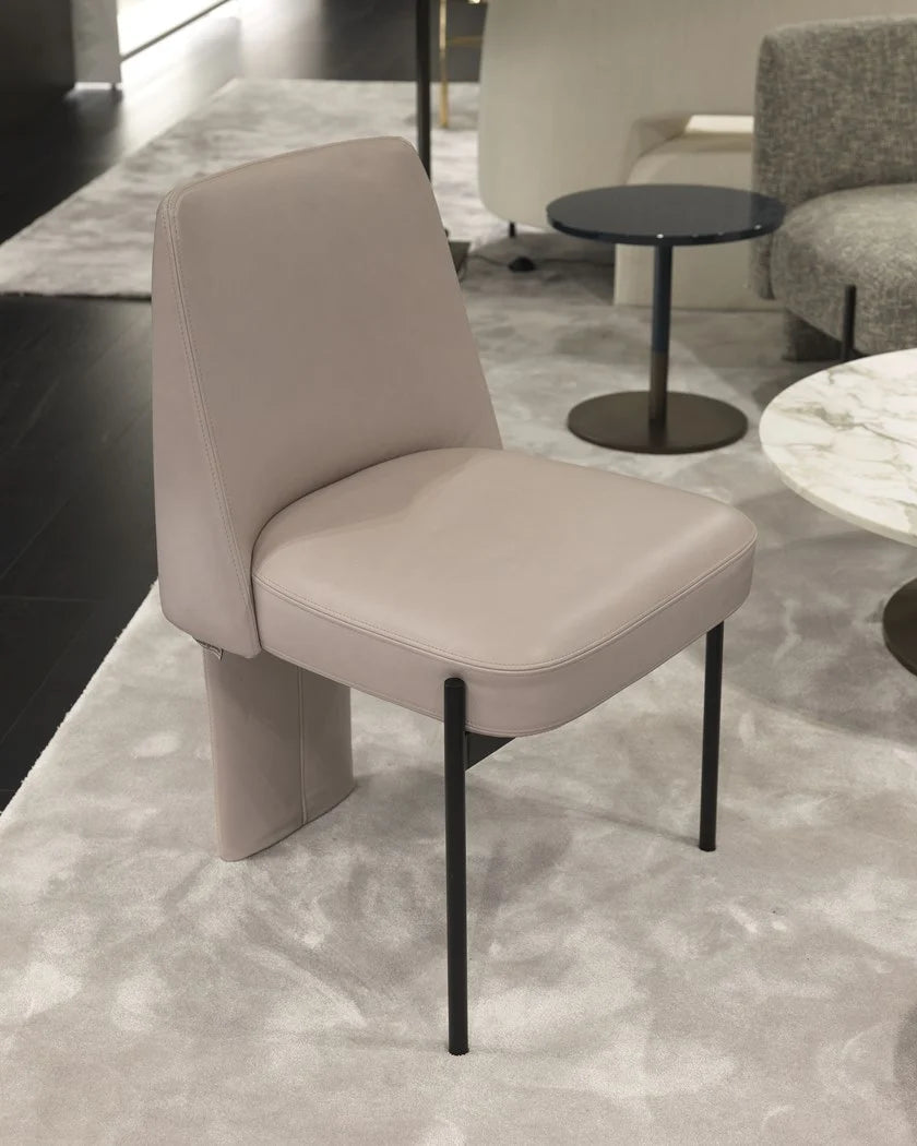 VIRGIN | Leather dining chair by MisuraEmme | $6,174.00