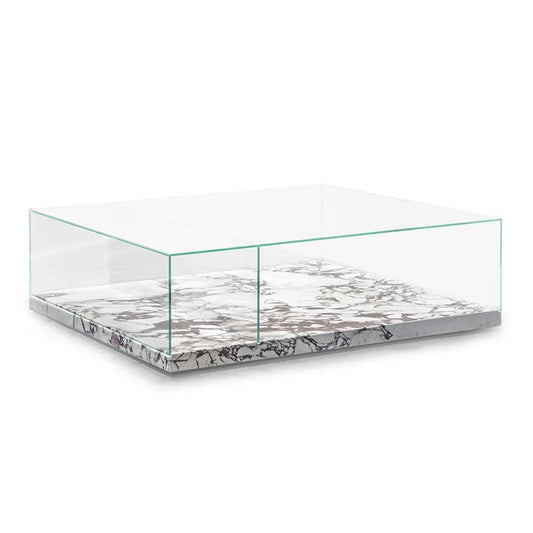 ASTON MARTIN HOME | V227 GLASS AND MARBLE COFFEE TABLE | $14,250.00