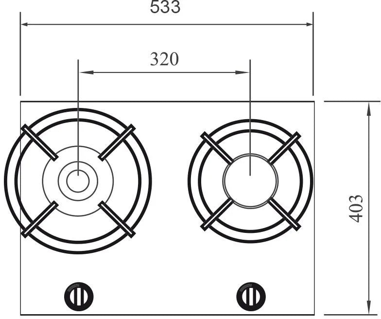 PITT COOKING | BAULA TOP MOUNTED | from $3,849.00