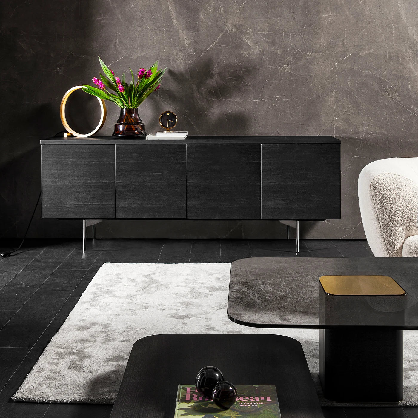 Vibieffe SPACE 2-DOOR SIDEBOARD BY GIANLUIGI LANDONI $3,890.00