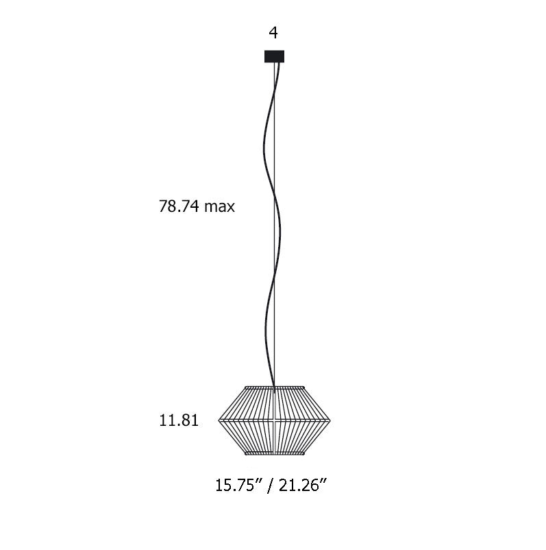 CALETA I Pendant by David Pompa - $1,235.00- $1,575.00