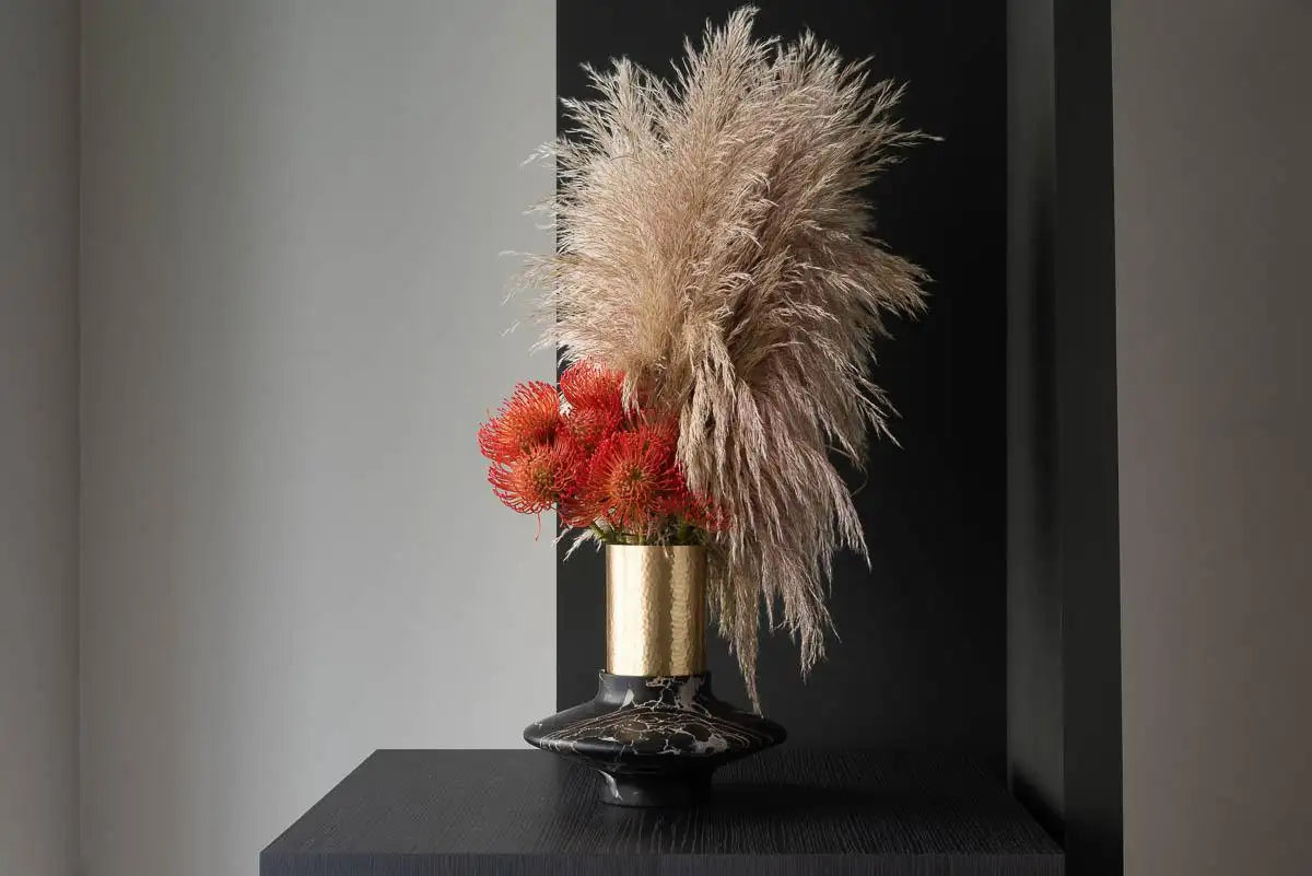 Black Gamma Candleholder by Frederic Saulou - $1,200