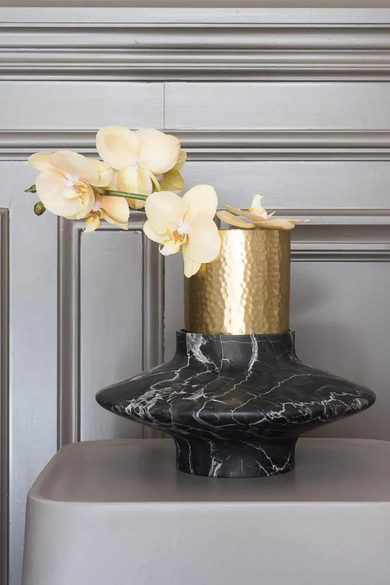 Black Gamma Candleholder by Frederic Saulou - $1,200