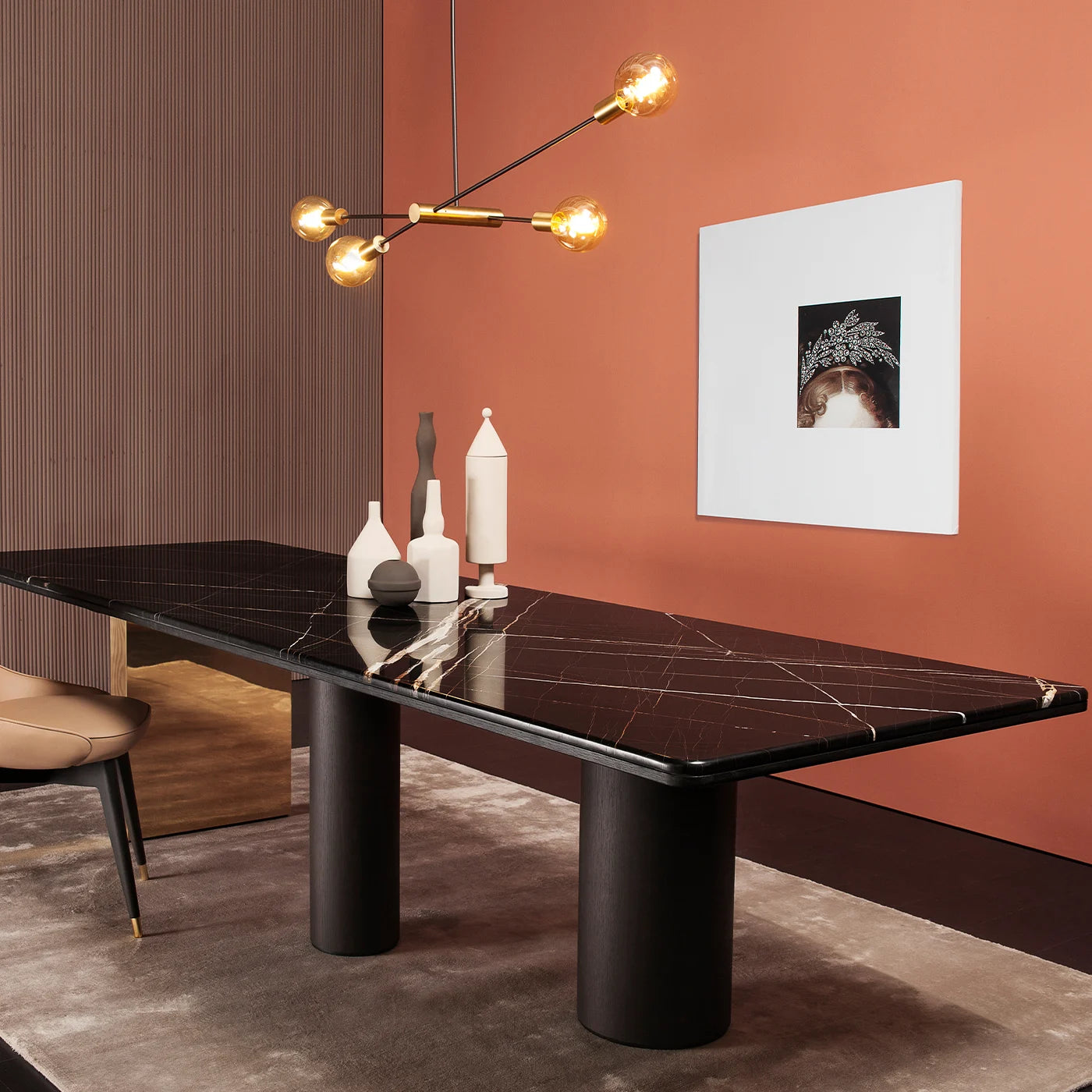 Vibieffe ROYAL 4000 DINING TABLE BY GIANLUIGI LANDONI $13,980.00