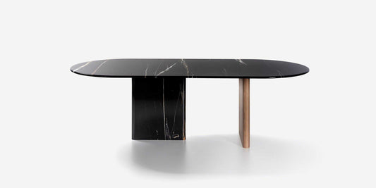 MONOLITH l dining table by NATUREDESIGN