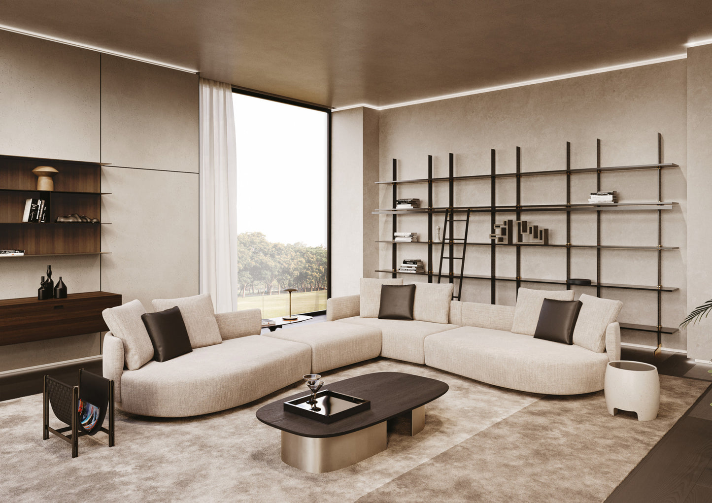 MISURAEMME | ROSE MODULAR SOFA | $37,650.00
