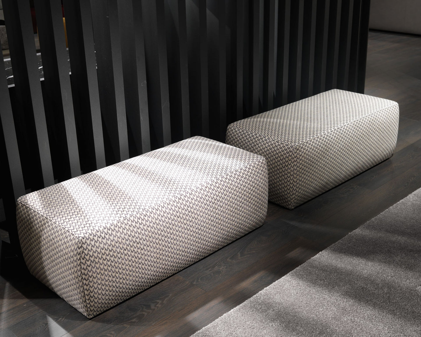 STONE | RECTANGLE POUF by MisuraEmme | $2,974.00