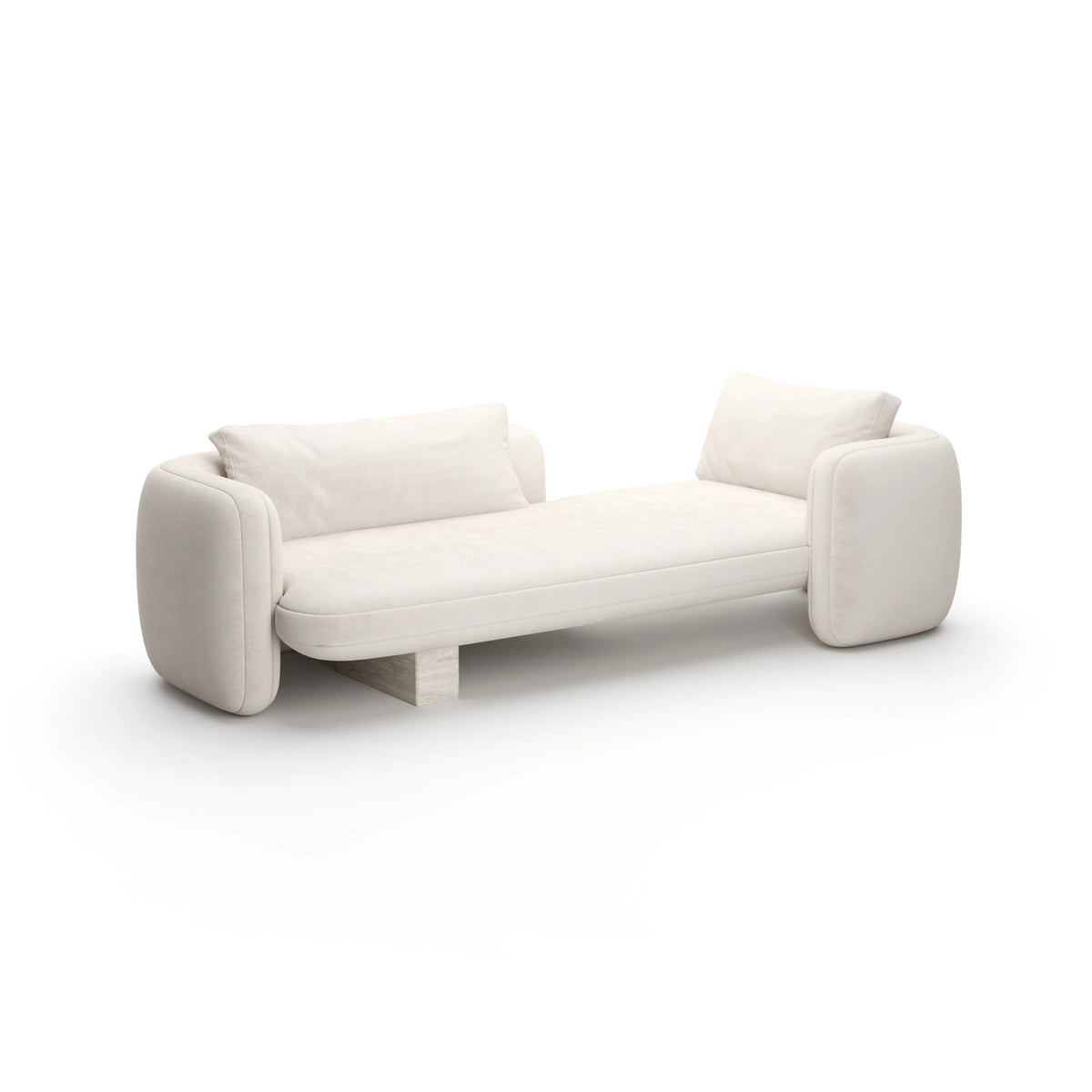 CARACOLE | OVERLAP BEDROOM CHAISE - ECRU | $8,780.00