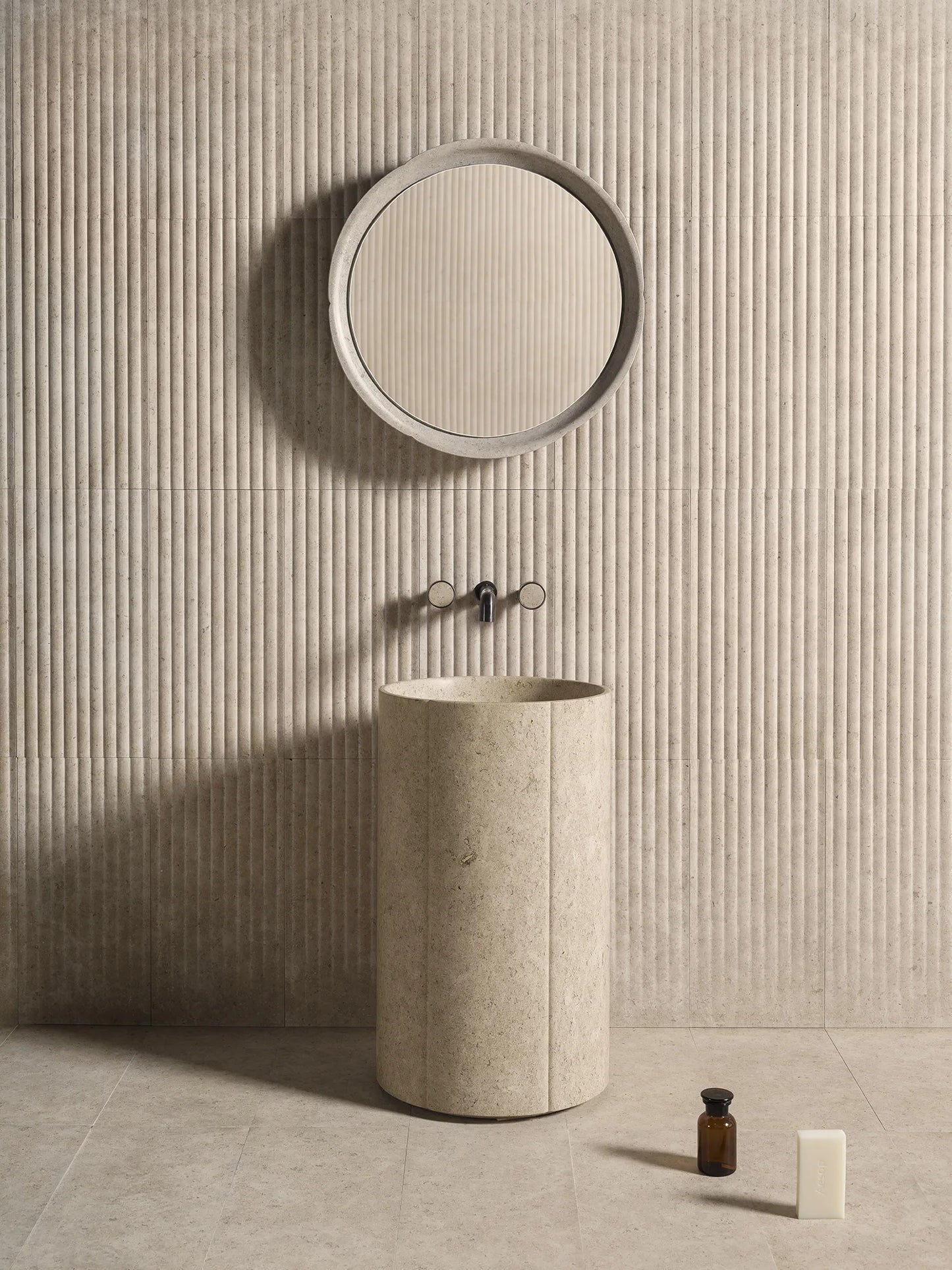 LUCE DI CARRARA | SARTORIALE FREE-STANDING SINK | $31,077.99