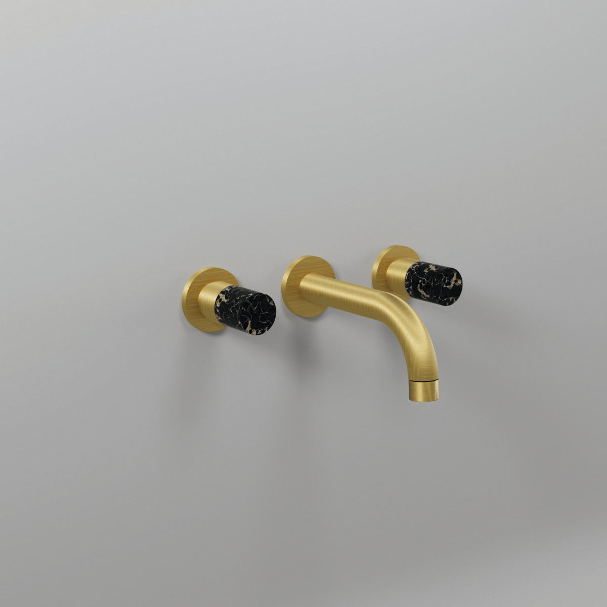 Bongio Aqua Marble Wall Basin Mixer 172mm