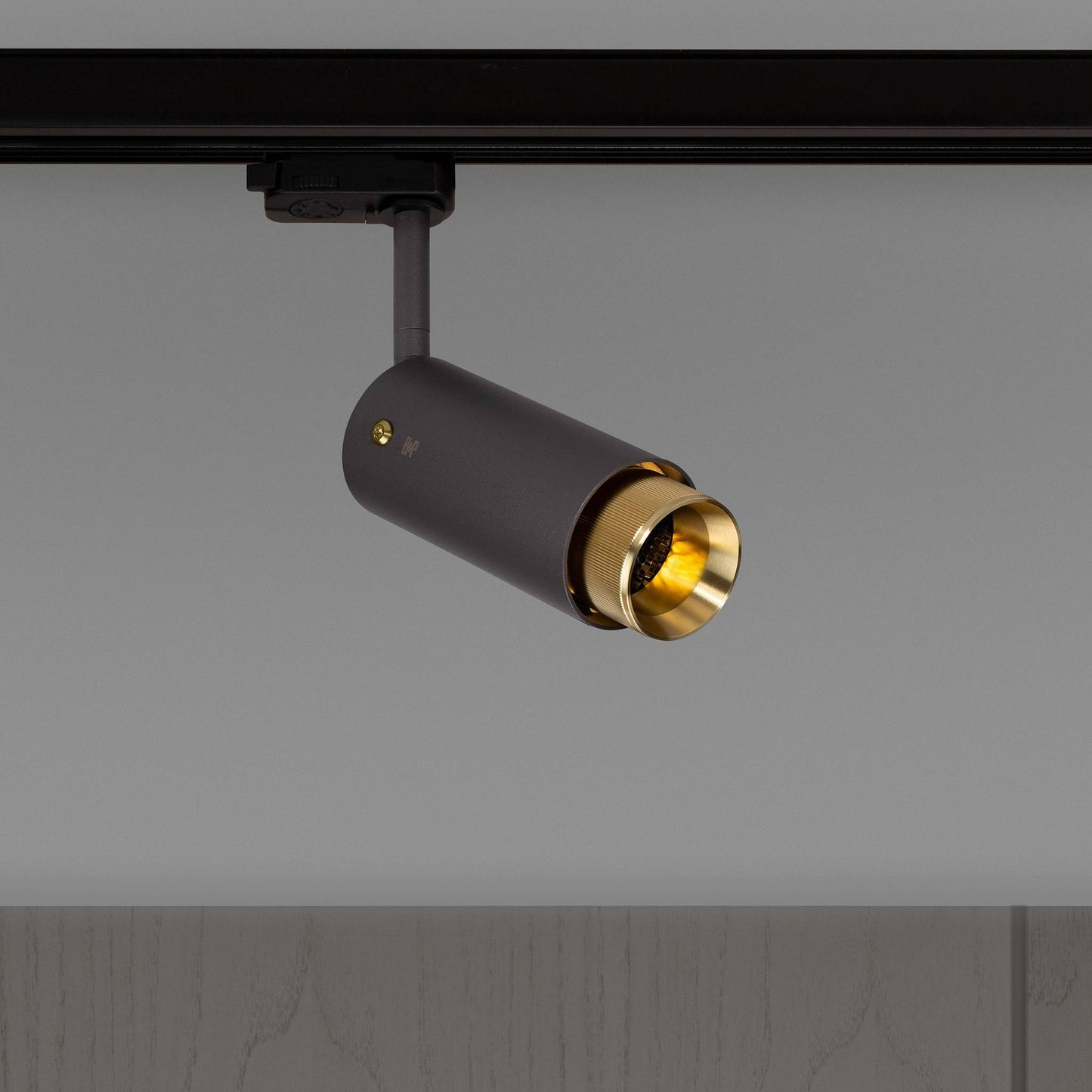 Exhaust Track Linear Graphite Brass