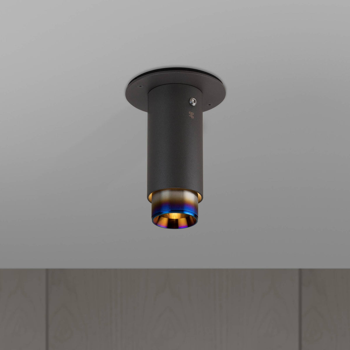 Exhaust Surface Linear Graphite Burnt Steel