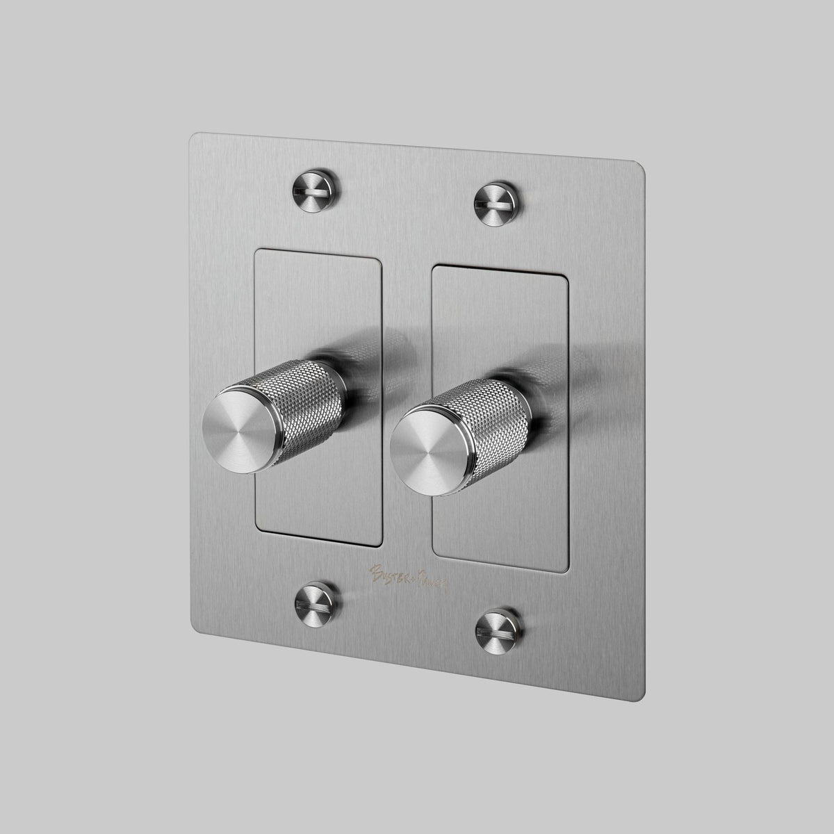 2G Dimmer Cross With Logo - Steel