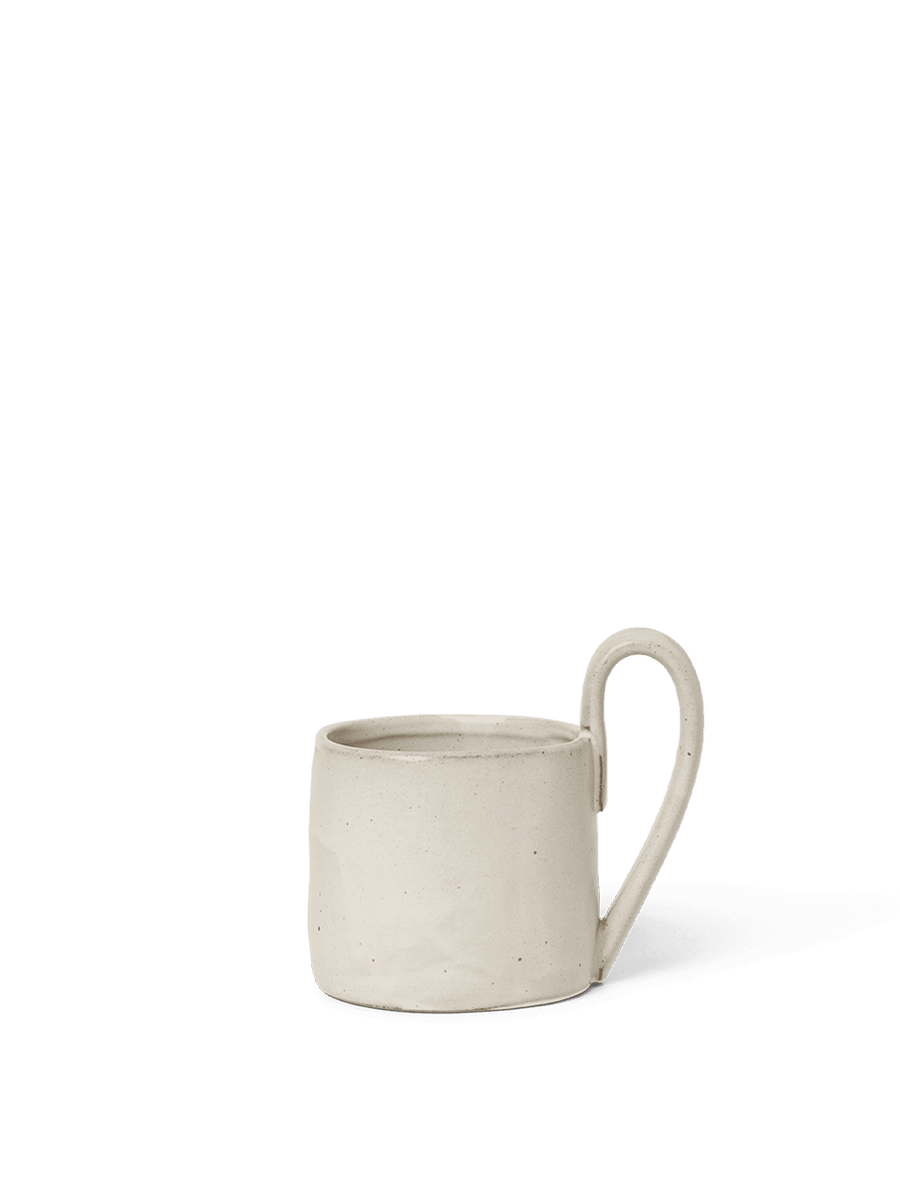 Ferm Living Flow Mug Off-White Speckle