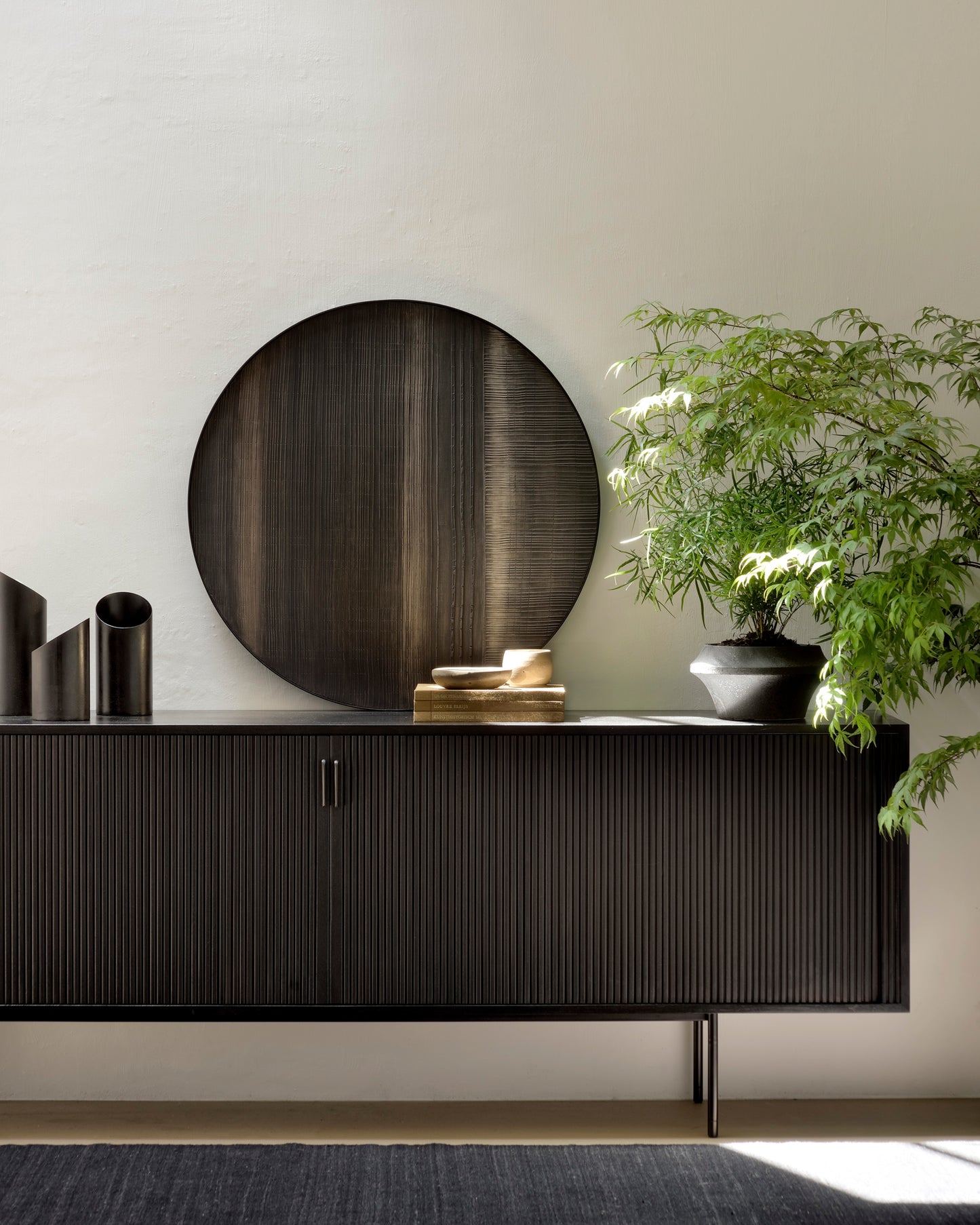 ETHNICRAFT ROLLER MAX SIDEBOARD - TEAK OFF BLACK | $3,249.00 - $4,069.00