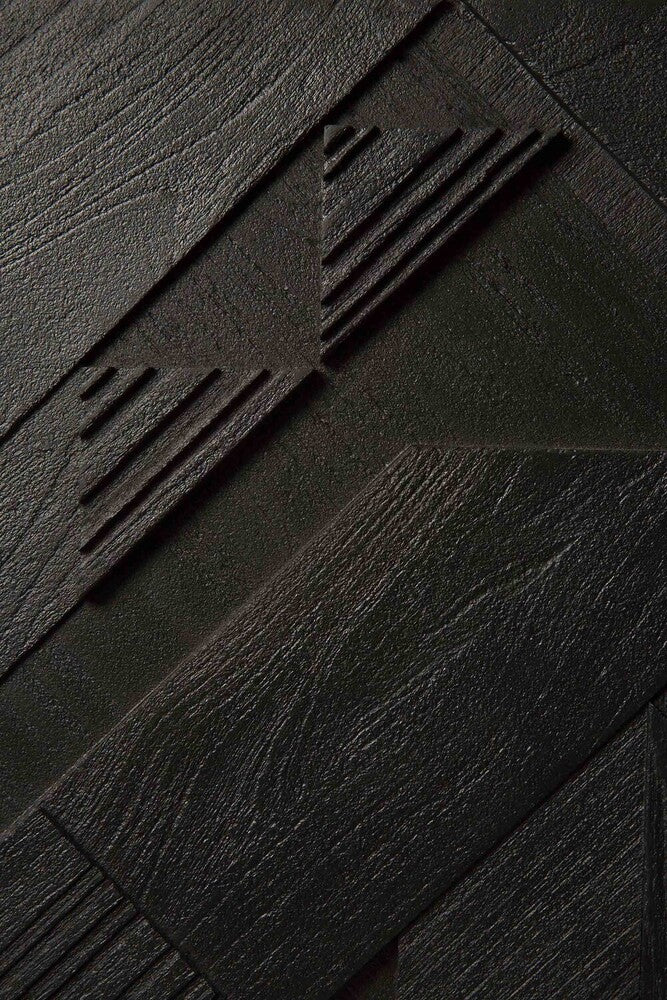 ETHNICRAFT GRAPHIC TV CUPBOARD - TEAK OFF BLACK | $3,039.00 - $4,459.00