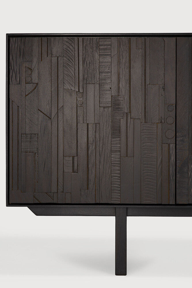 ETHNICRAFT MOSAIC SIDEBOARD - TEAK OFF BLACK | $3,449.00 - $4,549.00