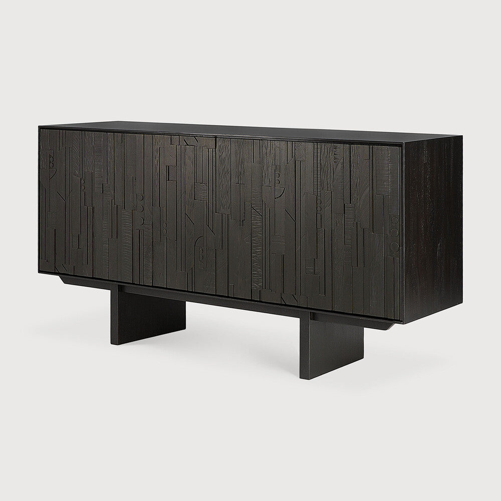 ETHNICRAFT MOSAIC SIDEBOARD - TEAK OFF BLACK | $3,449.00 - $4,549.00