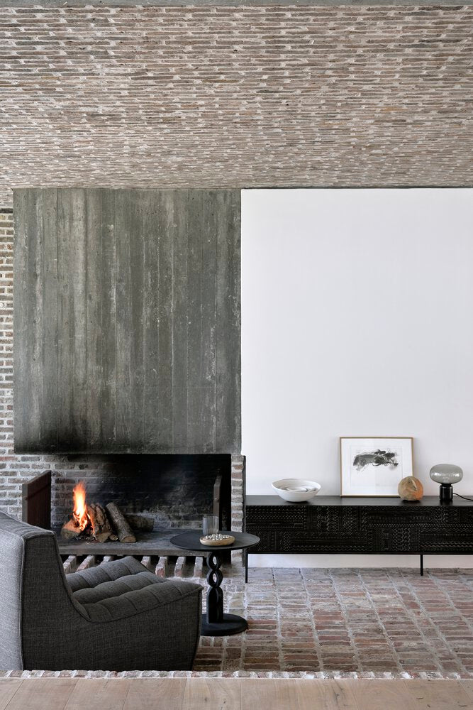 ETHNICRAFT TABWA TV CUPBOARD - TEAK OFF BLACK | $2,829.00 - $3,709.00