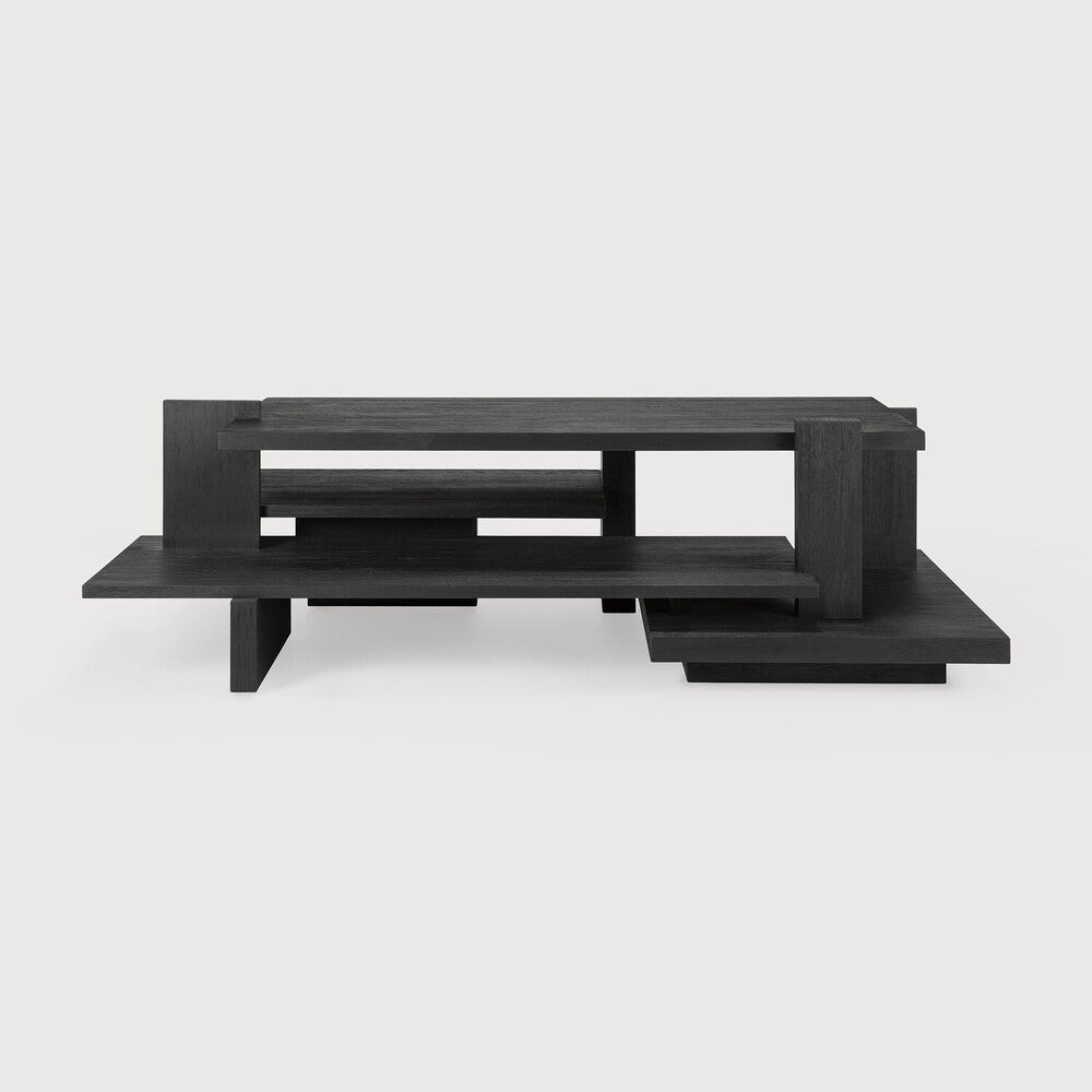 ETHNICRAFT ABSTRACT COFFEE TABLE -  TEAK BLACK | $2,519.00