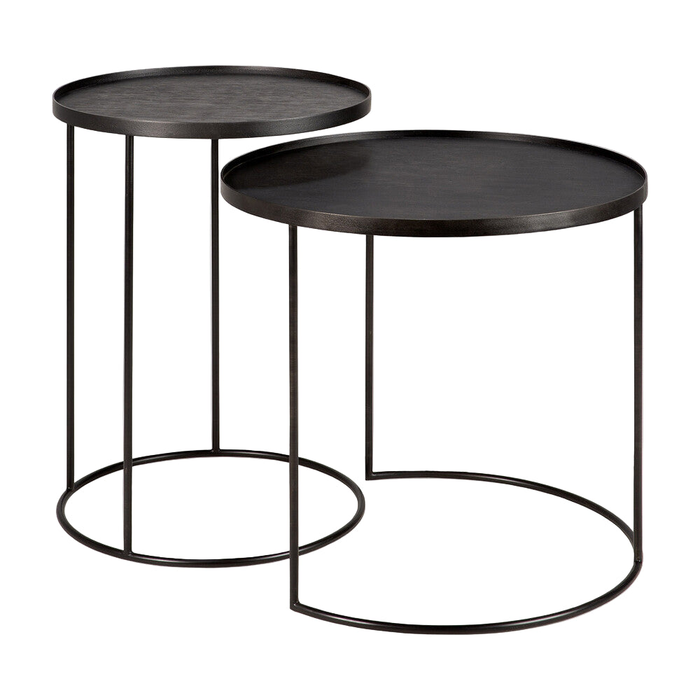 ETHNICRAFT TRAY SIDE TABLE SET | $609.00