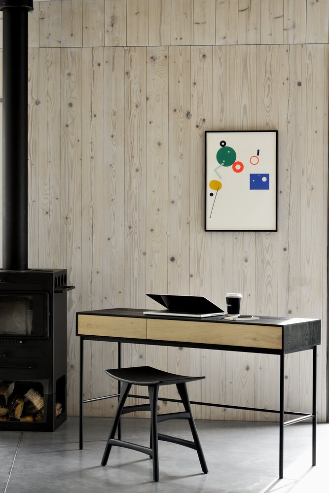 ETHNICRAFT BLACKBIRD DESK - OAK | $2,129.00