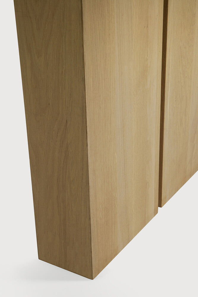 ETHNICRAFT DOUBLE EXTENDABLE DINING TABLE - OAK | $6,829.00