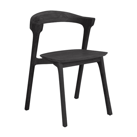 ETHNICRAFT BOK OUTDOOR DINING CHAIR - TEAK BLACK | $1,059.00 - $1.158.00