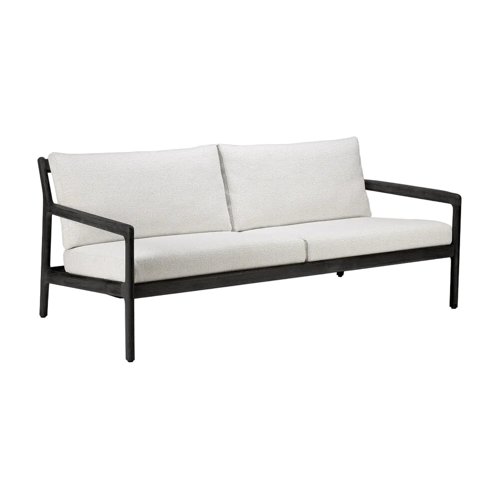 ETHNICRAFT JACK OUTDOOR 2 SEATER SOFA - TEAK BLACK | $3,499.00 - $4,677.00