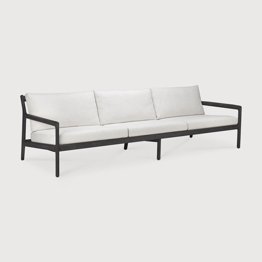 ETHNICRAFT JACK OUTDOOR 3 SEATER SOFA - TEAK BLACK | $4,719.00 - $6,486.00