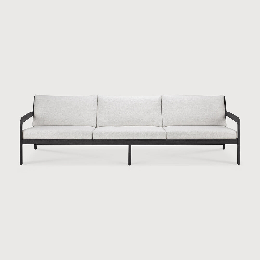ETHNICRAFT JACK OUTDOOR 3 SEATER SOFA - TEAK BLACK | $4,719.00 - $6,486.00