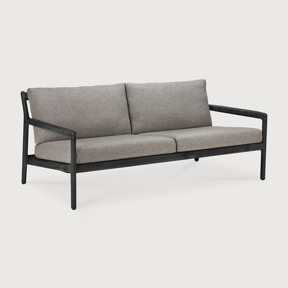 ETHNICRAFT JACK OUTDOOR 2 SEATER SOFA - TEAK BLACK | $3,499.00 - $4,677.00